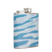 Rippels op de zomerkolf heupfles (Rechts)