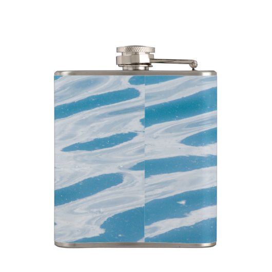 Rippels op de zomerkolf heupfles (Achterkant)