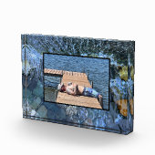 Rippelwater, brook, stoom, Stenen onder water Fotoblokken (Rechts)