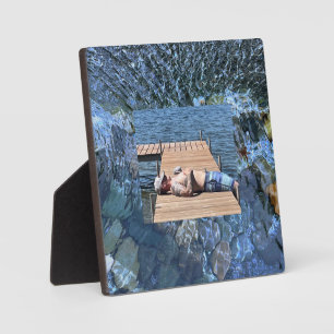 Rippelwater, brook, stoom, Stenen onder water Fotoplaat