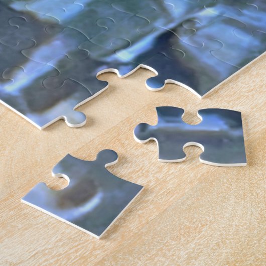 Rippelwater, brook, stoom, Stenen onder water Legpuzzel (Zijkant)