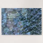 Rippelwater, brook, stoom, Stenen onder water Legpuzzel (Horizontaal)