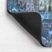 Rippelwater, brook, stoom, Stenen onder water Muismat (Hoek)