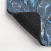 Rippelwater, brook, stoom, Stenen onder water Muismat (Hoek)