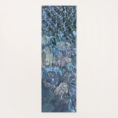 Rippelwater, brook, stoom, Stenen onder water Yogamat (Achterkant)