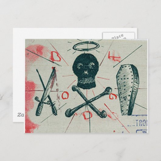 Ripper Doodles Briefkaart (Voorkant / Achterkant)