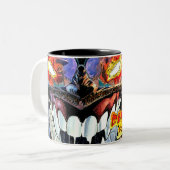 Rippin Clippa Mug Tweekleurige Koffiemok (Voorkant links)