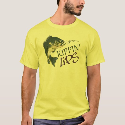 Rippin Lips Vist T-Shirt (Voorkant)
