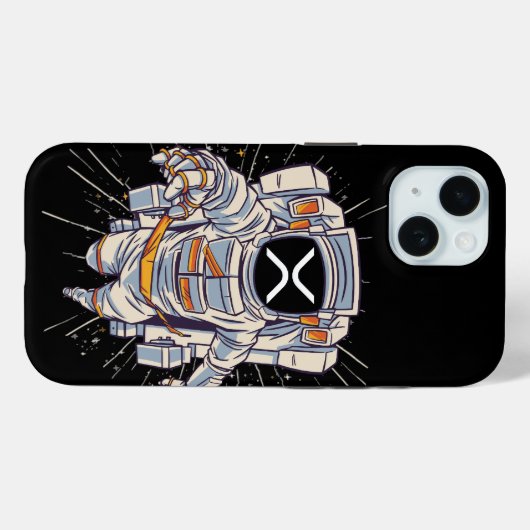 Ripple Astronaut - XRP Crypto Case-Mate iPhone Case (Achterkant (horizontaal))