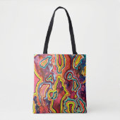 Ripple Canvas tas (Voorkant)