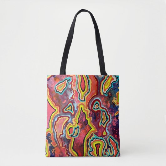Ripple Canvas tas (Voorkant)