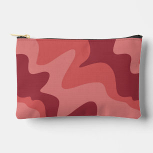 Ripple Charm Rood Roze Print Cut Naaien Klein Etui