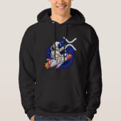Ripple cryptocurrency - XRP Astronaut Hoodie (Voorkant)