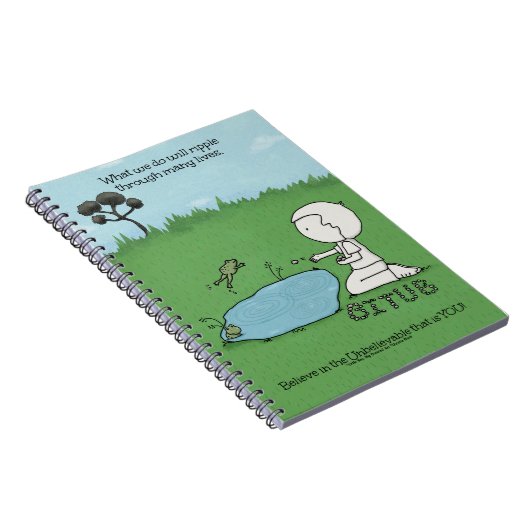 Ripple-effect Notitieboek (Rechterzijde)