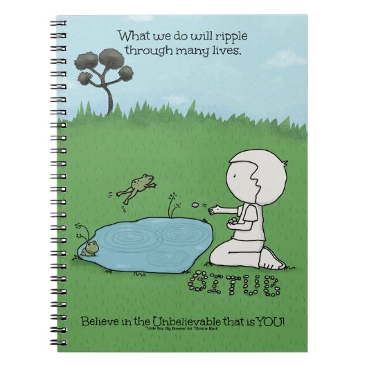 Ripple-effect Notitieboek (Voorkant)