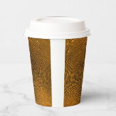 Ripple Effect Paper Cup – Kalm in elke slok Papieren Bekers (Links)
