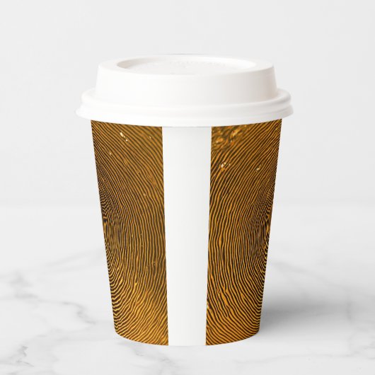 Ripple Effect Paper Cup – Kalm in elke slok Papieren Bekers (Links)