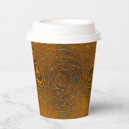 Ripple Effect Paper Cup – Kalm in elke slok Papieren Bekers