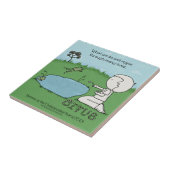 Ripple-effect Tegeltje (Zijkant)