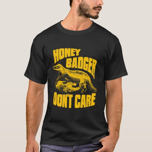 Ripple Junction Honey Badger Maakt Illustrati niet T-shirt (Voorkant)
