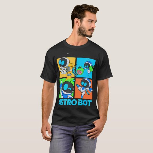 Ripple Junction X Astro Bot Rescue Mission Fightin T-shirt (Voorkant volledig)