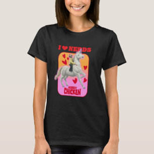 Ripple Junction x Robot Chicken Ik Hou van Nerds R T-shirt
