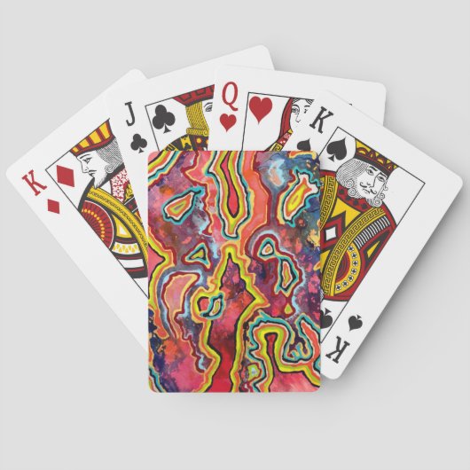 Ripple Playing Cards Pokerkaarten (Achterkant)