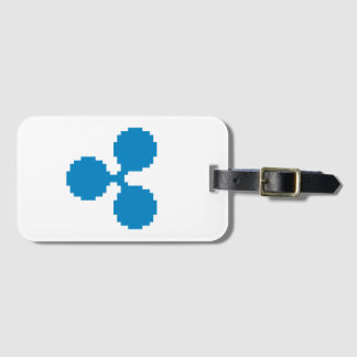 Ripple XRP 8-Bit Logo | Bagage Label