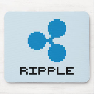 Ripple XRP 8-Bit Logo Muismat