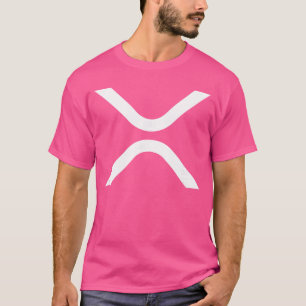 Ripple XRP Coin Maan XRP Leger Crypto Cryptovaluta T-shirt