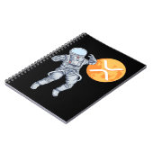 Ripple XRP Cryptocurrency -Crypto Astronaut Notitieboek (Linkerzijde)
