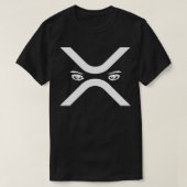Ripple XRP met ogen Tshirt (Design voorkant)