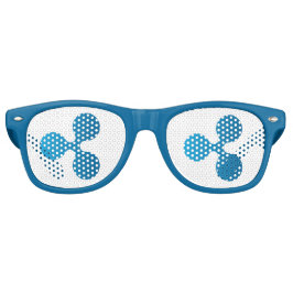 Ripple XRP Party glazen Retro Zonnebril