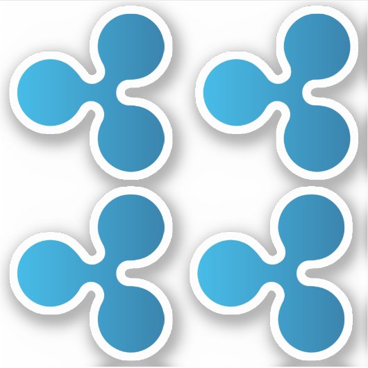 Ripple XRP Stickers (Voorkant)