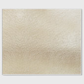 Rippled Champagne Gold Cadeaupapier (Vlak)