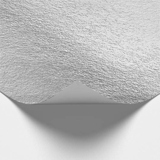 Rippled Silver Cadeaupapier (Hoek)