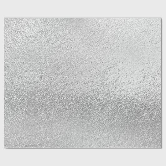 Rippled Silver Cadeaupapier (Vlak)