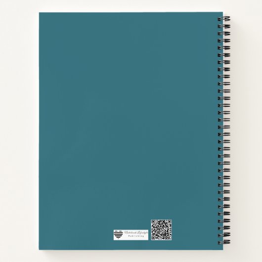 Rippled Water Reflection | Abstract Calm Water Notitieboek (Achterkant)