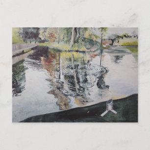 Ripples and Birdhouse Kew Gardens 2014 Briefkaart