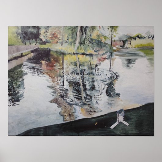 Ripples and Birdhouse Kew Gardens 2014 Poster (Voorkant)
