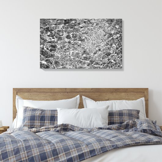 Ripples Canvas Afdruk (Insitu (Slaapkamer))