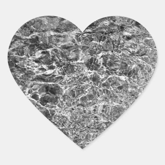 Ripples Hart Sticker (Voorkant)