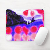 Ripples in time art muismat (Met muis)