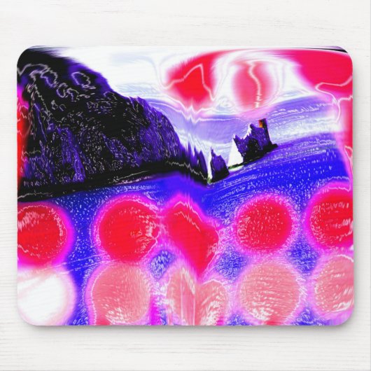 Ripples in time art muismat (Voorkant)