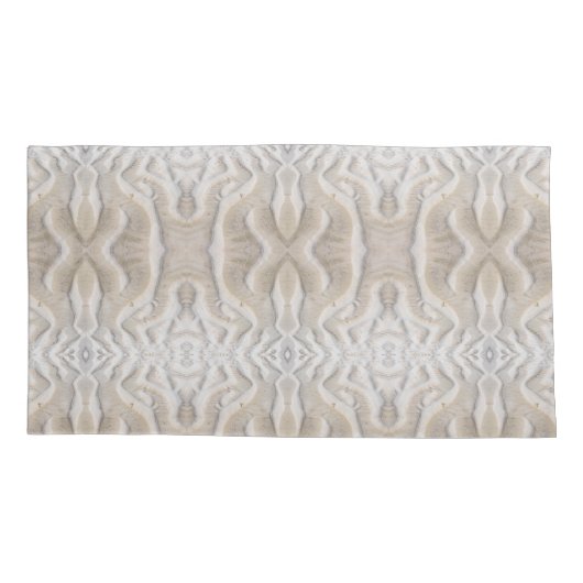 Ripples on a sandy beach L-size pattern Kussensloop (Achterkant)