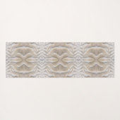 Ripples on a sandy beach pattern yogamat (Achterkant (horizontaal))