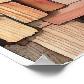 Ripples van Reclaimed Beauty Waterverf en Scrap Poster (Hoek)