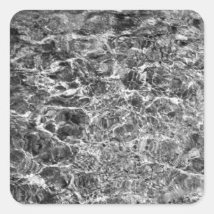 Ripples Vierkante Sticker