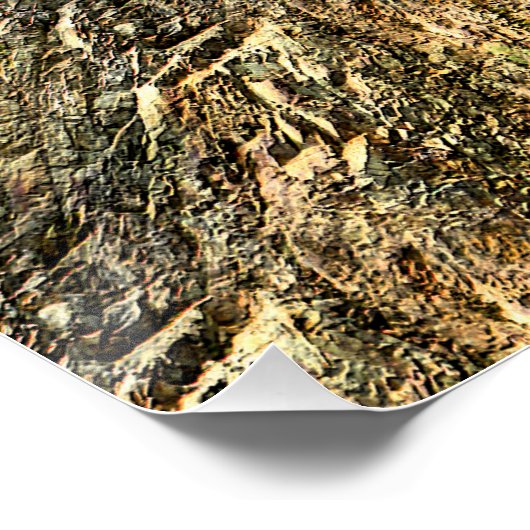 Ripplin' Mountain... Perfect Poster (Hoek)