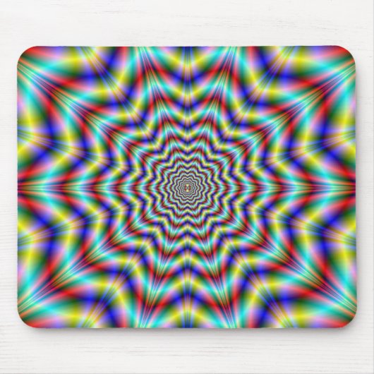 Rippling Star Mousepad Muismat (Voorkant)